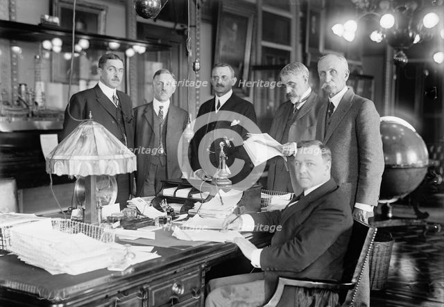War Council, 1917.  Creator: Harris & Ewing.