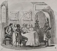 War Council of generals in 1799, (1851). Creator: Unknown