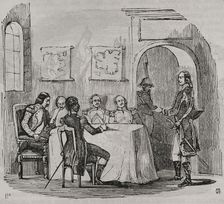 War Council of generals in 1799, (1851). Creator: Unknown