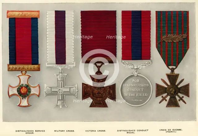 'War Decorations', (1919). Creator: Unknown.