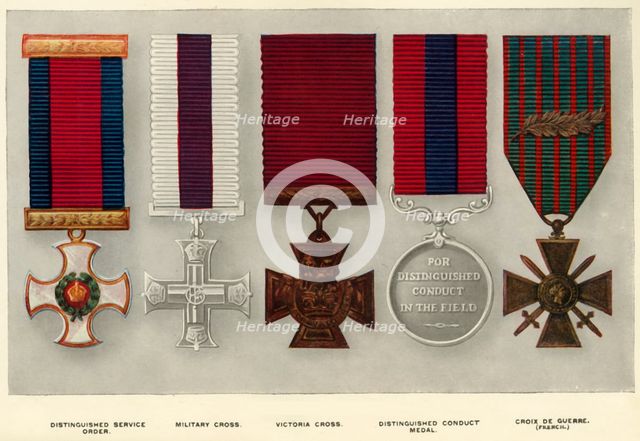 'War Decorations', (1919). Creator: Unknown.