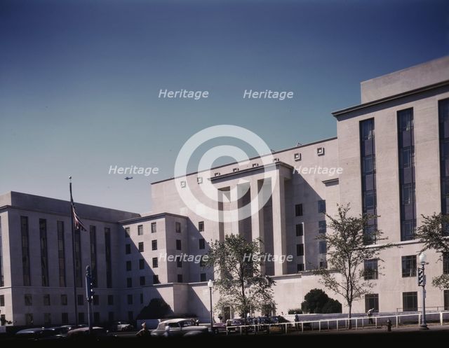 War Department Building at 21st and Virginia Avenue, N.W., Washington, D.C., ca. 1943. Creator: Unknown.