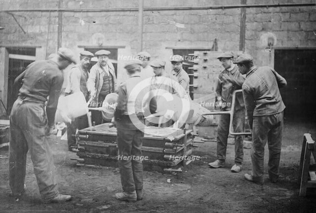 War Factory, France, between c1915 and 1918. Creator: Bain News Service.