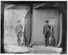 War flag of General George H. Thomas, 1865-1880. Creator: Unknown