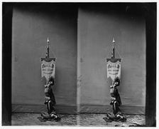 War flag of General George H. Thomas, 1865-1880. Creator: Unknown