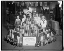 War Garden: Vigo County Canning Clubs, between 1910 and 1920. Creator: Harris & Ewing