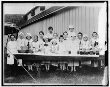 War Garden, between 1910 and 1920. Creator: Harris & Ewing