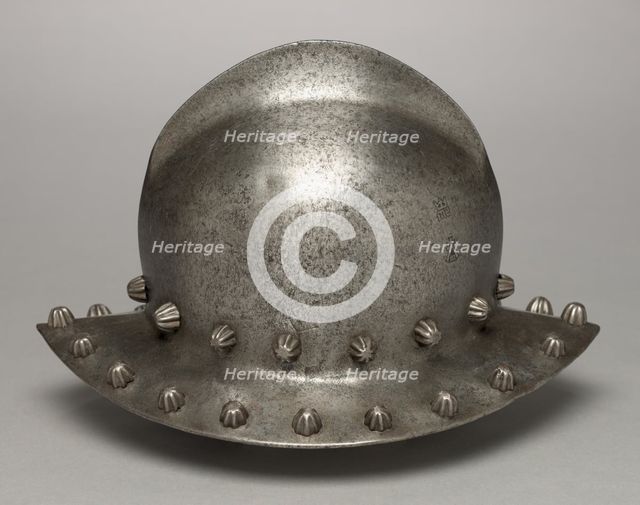 War Hat (or Kettle Hat), c. 1475-1500. Creator: Antonio Missaglia (Italian, 1416/17-1495/96), workshop of.