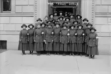 War "Hello" girls, between c1915 and c1920. Creator: Bain News Service