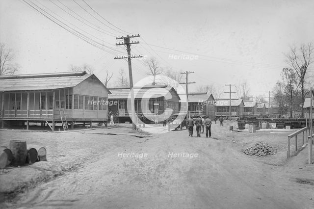 War Hospital, Iselin, 1918 or 1919. Creator: Bain News Service.