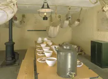 War shelter at Pendennis Castle, Falmouth, Cornwall, 1998. Artist: N Corrie