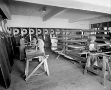 War work at Waring & Gillow, Hammersmith, London, 1916. Artist: Bedford Lemere and Company