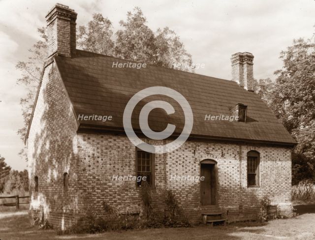 Warburton dependency, Williamsburg, James City County, Virginia, between c1930 and 1939. Creator: Frances Benjamin Johnston.