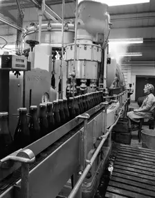 Ward & Sons new soft drink bottling plant, Swinton, South Yorkshire, 1961. Creator: Michael Walters