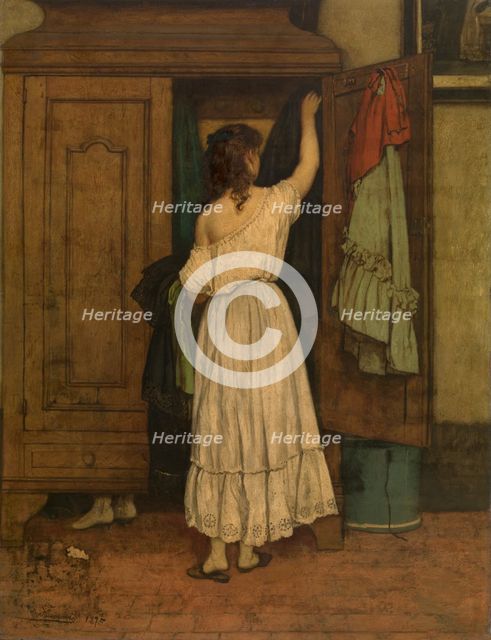 Wardrobe, 1875. Creator: Willem Linnig I.