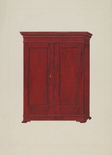 Wardrobe, c. 1937. Creator: George Fairbanks