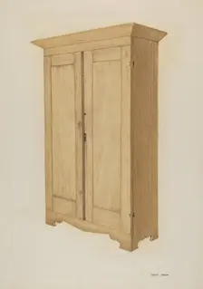 Wardrobe, c. 1940. Creator: Dorothy Johnson