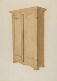 Wardrobe, c. 1940. Creator: Dorothy Johnson
