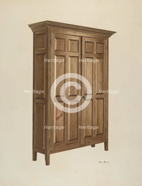 Wardrobe, c. 1942. Creator: Rosa Rivero.