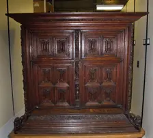 Wardrobe (Kast), c. 1580-1600. Creator: Unknown
