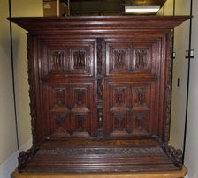 Wardrobe (Kast), c. 1580-1600. Creator: Unknown