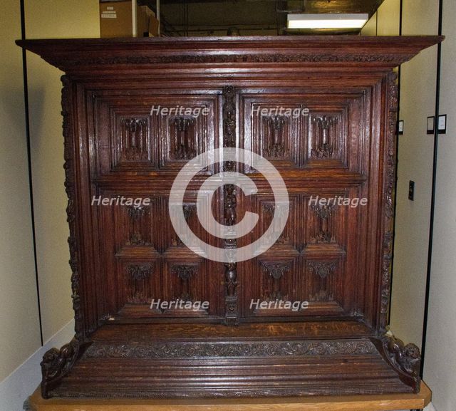 Wardrobe (Kast), c. 1580-1600. Creator: Unknown.