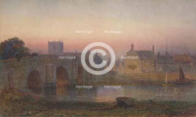 'Wareham Bridge', c1863, (1906). Creator: George Henry Hine.