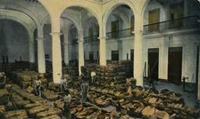 Warehouse of Leaf Tobacco, Havana, Cuba, c1910s