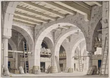 Warehouse, decoration from Giuseppe Verdi's Il corsaro, c1780-1800. Creator: Giorgio Fuentes