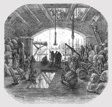 Warehouses by the Thames 1872. Creator: Gustave Doré
