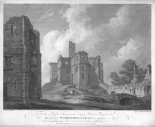 Warkworth Castle c1784. Creator: William Byrne