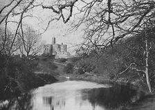 Warkworth Castle c1896. Artist: M Aunty