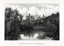 Warkworth Castle, Northumberland, 1896
