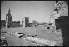 Warkworth Castle, Northumberland, c1955-c1980. Creator: Ursula Clark
