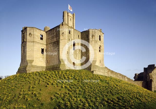Warkworth Castle, Northumberland, c2000s(?). Artist: Historic England Staff Photographer.