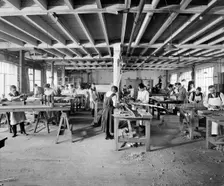 Waring & Gillow factory, Hammersmith, London, 1914-1918. Artist: Bedford Lemere and Company