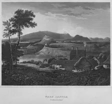 Wark Castle, Northumberland 1814. Artist: John Greig