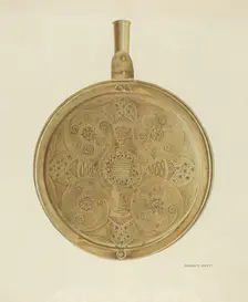 Warming Pan, 1935/1942. Creator: Edward Jewett