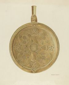 Warming Pan, 1935/1942. Creator: Edward Jewett