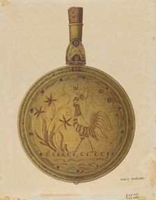 Warming Pan, 1937. Creator: Marie Famularo
