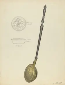 Warming Pan, c. 1939. Creator: Jack Staloff
