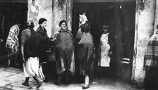 Warsaw Ghetto, Poland, World War II, 1940-1945. Creator: Unknown