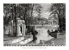 Warsaw - The Theatre of the Lazienki Palace Poland, 1879. Artist: Laplante