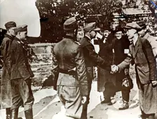 Warsaw Uprising Capitulation, October 1944. Creator: Unknown