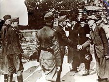 Warsaw Uprising Capitulation, October 1944. Creator: Unknown