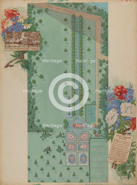 Warren Estate, c. 1936. Creator: Tabea Hosier.