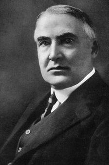 Warren G Harding, 29th President of the United States, (1933)