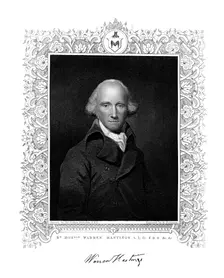 Warren Hastings, English administrator in India, 19th century. Creator: H Robinson