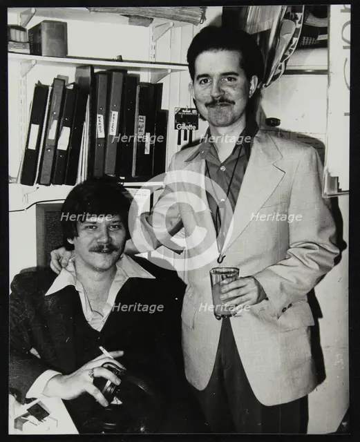 Warren Vache and Scott Hamilton at the Pizza Express, London, 16 February, 1979. Creator: Denis Williams.
