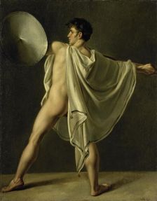 Warrior with Lance and Shield, 1808. Creator: Joannes Echarcus Carolus Alberti